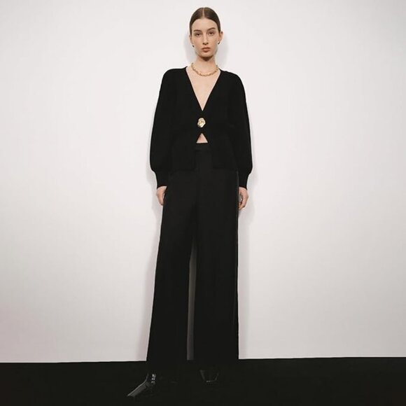 Urban Revivo V-Neck Knitted Cardigan - NWT - Size US 10/EUR 42 - Picture 4 of 8